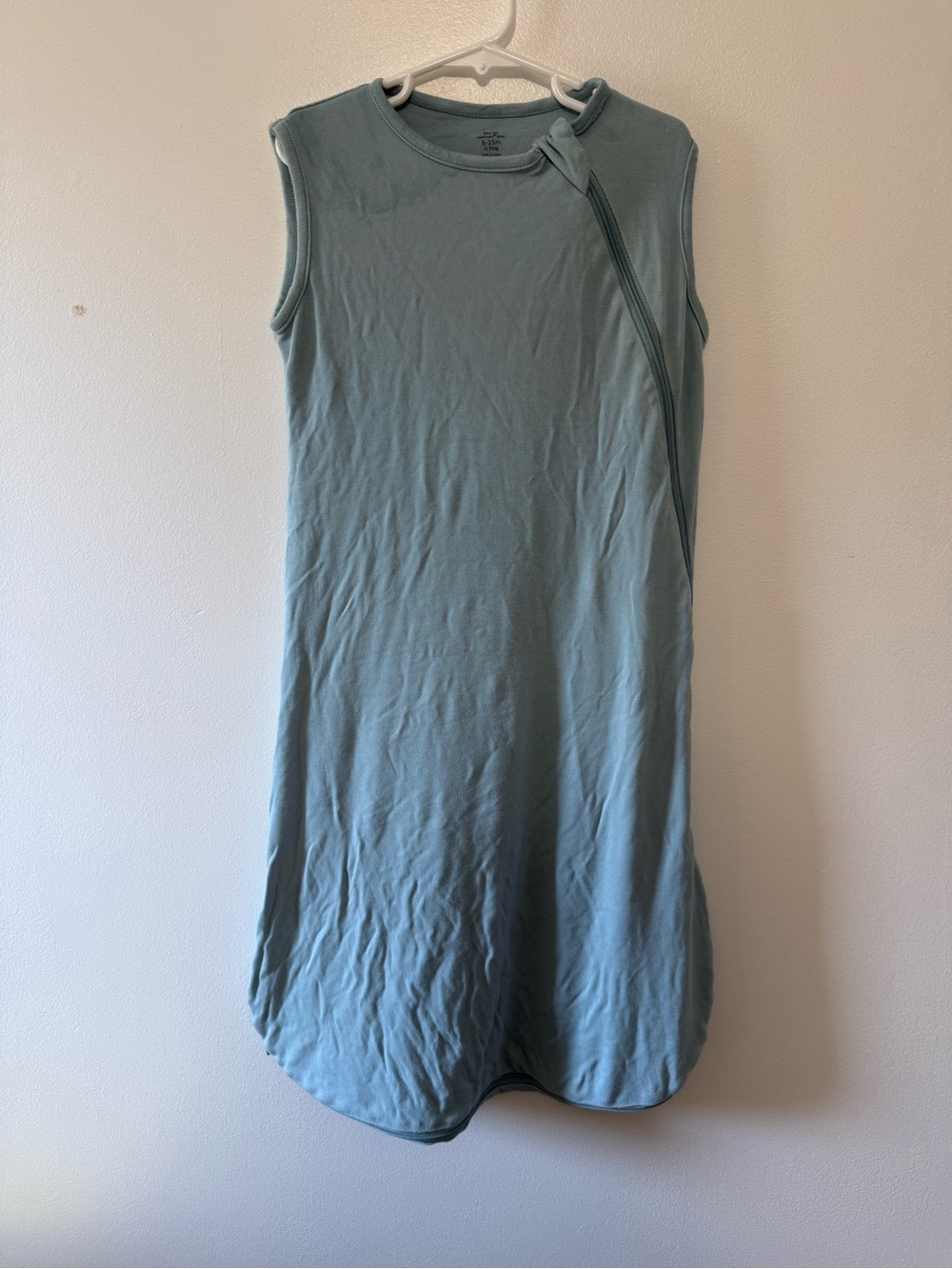 Sleeveless Kids Sleep Sack in Light Teal